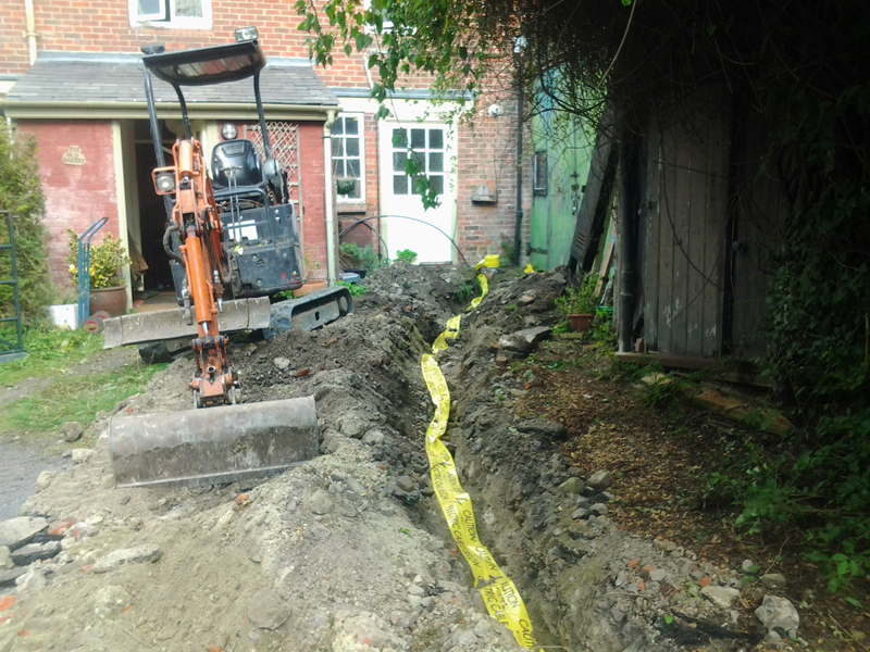  electricity cable installation 